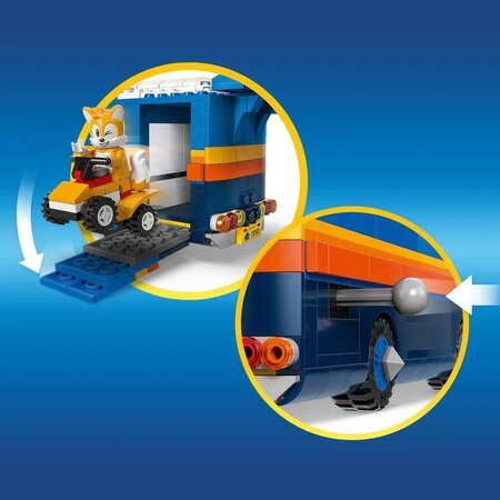 Camionul de comanda al echipei Sonic, +8 ani, 77006, 747 piese, Lego 823857