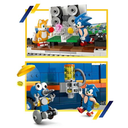 Camionul de comanda al echipei Sonic, +8 ani, 77006, 747 piese, Lego 823858
