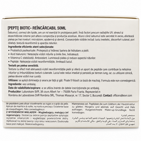 PeptiBiotic Gel mat regenerant cu Peptide, 50 ml, SVR 823895