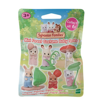 Figurina Surpriza Mini Bebelusi Cu Costume Inspirate Din Padure, + 3 ani, Sylvanian Families