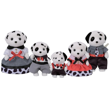 Figurine Familia Dalmatienilor, + 3 ani, Sylvanian Families