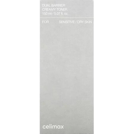 Toner de fata Dual Barrier Creamy Tone, 150 ml, Celimax 823982