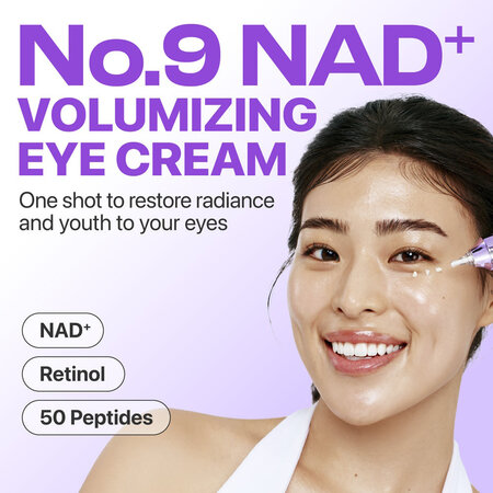 Crema contur ochi No.9 NAD+ Retinol Volumetox, 10 ml, Numbuzin 823995