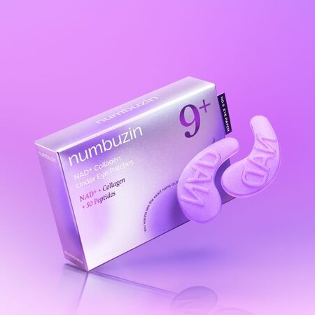 Plasturi pentru ochi No.9 NAD+ Collagen Under Eye Patches, 5 buc, Numbuzin 824004