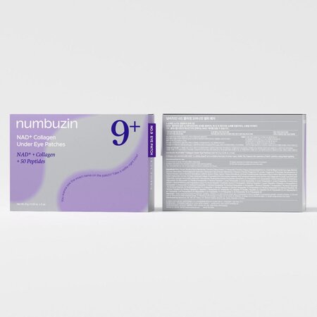 Plasturi pentru ochi No.9 NAD+ Collagen Under Eye Patches, 5 buc, Numbuzin 824009