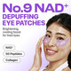 Plasturi pentru ochi No.9 NAD+ Collagen Under Eye Patches, 5 buc, Numbuzin 824005