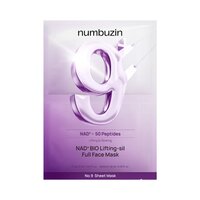 Masca de fata tip servetel No.9 NAD+ Lifting Sheet Mask, 20 ml + 28 ml, Numbuzin