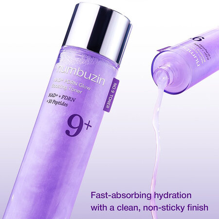 Toner de fata No.9+ NAD+ PDRN Glow Boosting Toner, 150 ml, Numbuzin 824033