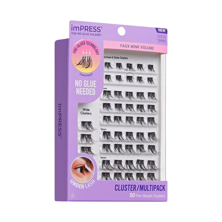 Kit Gene false ImPress, Pre-glued Multi 05, 50 bucati, Kiss 824062
