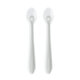 Set 2 lingurite din silicon, Sand, +4 luni, Kikka Boo 824143