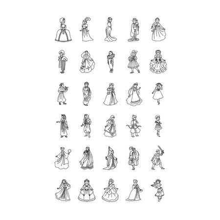 Tableta de desenat cu modele KidyDraw-Mini, Princess, 4 ani+, Kidywolf 824225