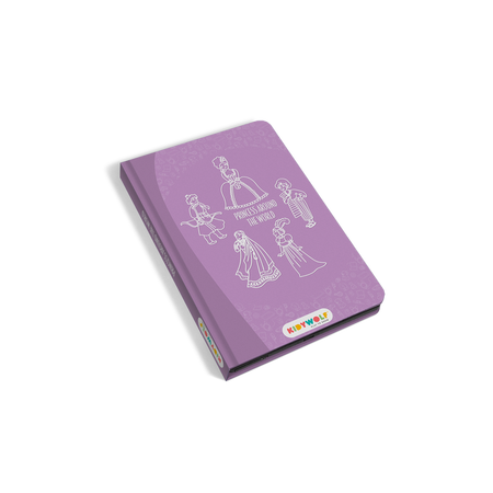 Tableta de desenat cu modele KidyDraw-Mini, Princess, 4 ani+, Kidywolf