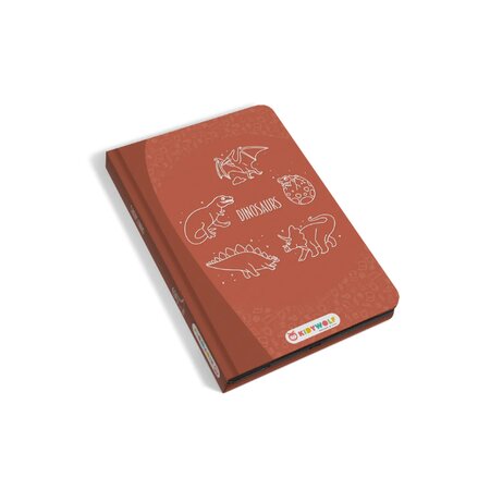Tableta de desenat cu modele KidyDraw-Mini, Red, 4 ani+, Kidywolf