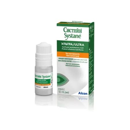 Picaturi oftalmice lubrifiante fara conservanti Systane Ultra, 10 ml, Alcon