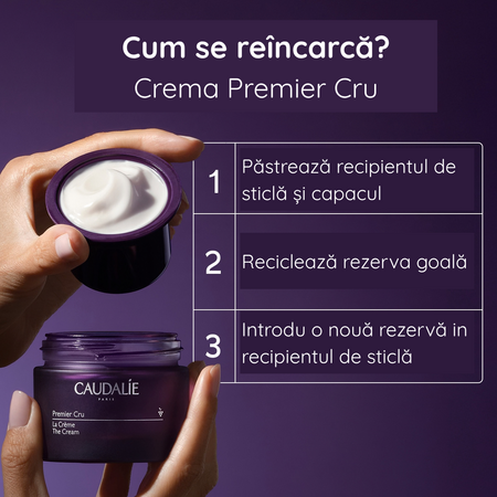 Crema anti-imbatranire Premier Cru, 50 ml, Caudalie 824370