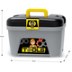 Atelier de lucru 3 in 1 pentru copii cu trusa de scule, valiza si carucior mobil, 3 ani+, TinyMini 824511