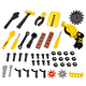 Atelier de lucru 3 in 1 pentru copii cu trusa de scule, valiza si carucior mobil, 3 ani+, TinyMini 824514