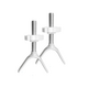 Set adaptoare tip Y pentru porti de siguranta, scari si balustrade, Alb, 2 bucati, Sipo 824539
