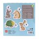 Set 4 Puzzle-uri progresive Pui de Animale, 2 ani+, Apli Kids 824583