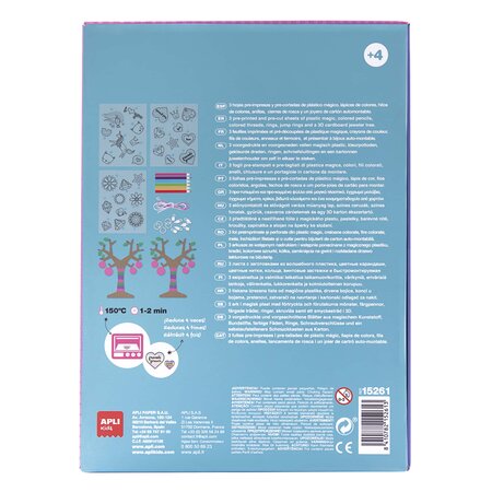 Set creativ Creeaza bijuterii cu Magic, 6 ani+, Apli Kids 824589