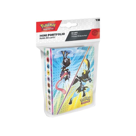 Mini Portfolio w/ Booster 26Q4, Diverse modele, 6 ani+, 1 buc, Pokemon TCG 824681