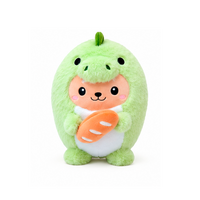 Jucarie de plus Funny Tasty, 20 cm, Dinozaur, +3 ani, Vyapara