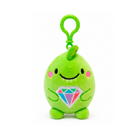 Jucarie din plus tip breloc Funny Animal, 12 cm, +3 ani, Vyapara