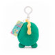Jucarie din plus tip breloc Funny Animal, 12 cm, Dinozaur, +3 ani, Vyapara 824703