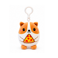 Jucarie din plus tip breloc Funny Animal, 12 cm, +3 ani, Vyapara