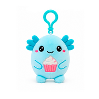 Jucarie din plus tip breloc Funny Animal, 12 cm, Axolot, +3 ani, Vyapara