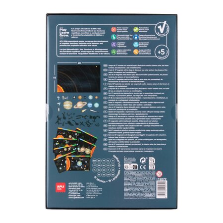 Joc magnetic solar, 5 ani+, Apli Kids 824732