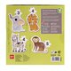 Set de 4 puzzle-uri progresive Animale din Savana, 2 ani+, Apli Kids 824843