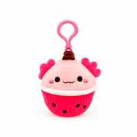 Jucarie din plus tip breloc Funny Animal, 12 cm, Axolot, +3 ani, Vyapara