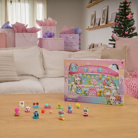 Calendar de Advent Fairylandia, 3 ani+, 24 de surprize, Gabby's Dollhouse 824875