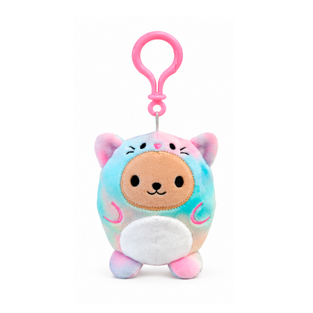 Jucarie din plus tip breloc Funny Animal, 12 cm, Pisica, +3 ani, Vyapara