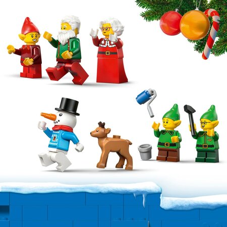 Calendar de Advent, 5 ani+, 60510, 24 de surprize, Lego City 824918