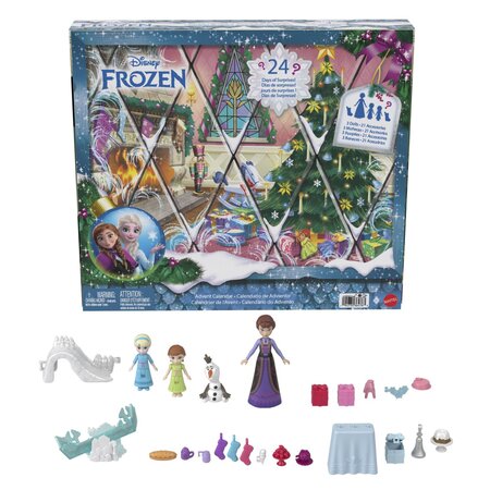 Calendar de Advent, Frozen, 3 ani+, 24 de surprize, Disney 824924