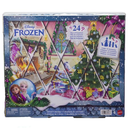 Calendar de Advent, Frozen, 3 ani+, 24 de surprize, Disney 824925