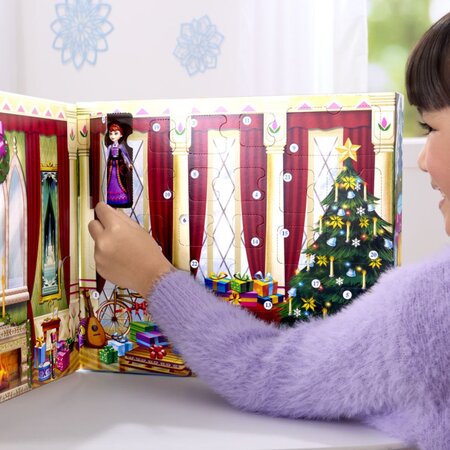 Calendar de Advent, Frozen, 3 ani+, 24 de surprize, Disney 824926