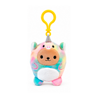 Jucarie din plus tip breloc Funny Animal, 12 cm, Unicorn, +3 ani, Vyapara