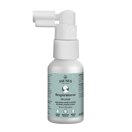 Respiratorus Spray pentru adulti, 30 ml, Faunus Plant