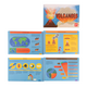 Joc magnetic Vulcani, 5 ani+, 35 piese, Apli Kids 825024