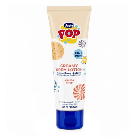 Lotiune de corp cu aroma de Vanilie, 6 ani+, 150 ml, Chicco Pop