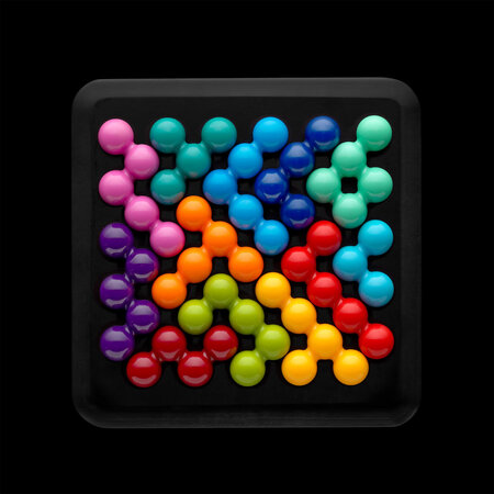 Joc de logica cu 120 provocari IQ Deluxe Puzzler, +14 ani, Smart Games 825071