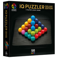 Joc de logica cu 120 provocari IQ Deluxe Puzzler, +14 ani, Smart Games