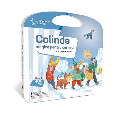 Carte interactiva Colinde, 3-6 ani, Raspundel Istetel 825120