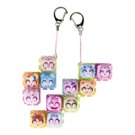 Set de joaca  cu12 taste de colectie si 2 brelocuri, 6 ani+, Clickeez 825180