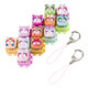 Set de joaca  cu12 taste de colectie si 2 brelocuri, 6 ani+, Clickeez 825179