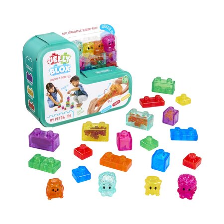 Set de joaca cu animale de companie, 2 ani+, Jelly Blox