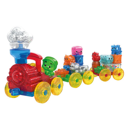 Set de joaca, Tren, 2 ani+, 35 de piese, Jelly Blox 825220